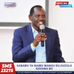 SABABU FICHE YA KUMTIMUA MWANGAZA, WAKILI NJIRU