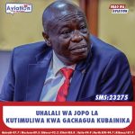 MLIPA USHURU KUGHARAMIA PENISHENI YA WABUNGE