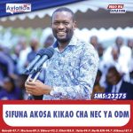 OBURU AONYA VIONGOZI WA ODM KUHUSU NIDHAMU