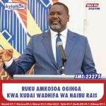 RUTO KUELEKEA ETHIOPIA MKUTANO WA AU