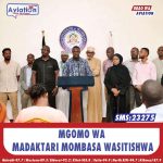 SHERIA YAWAGAWANYA WABUNGE