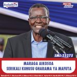 SAKAJA AONGOZA UBOMOAJI WA UKUTA WA IKULU KUREJESHA MTO NAIROBI