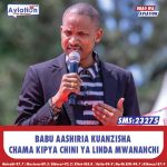 CHERARGEI AWASILISHA HOJA YA KUSITISHA MARUPURUPU YA UHURU