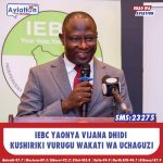 IEBC YAONYA VIJANA DHIDI KUSHIRIKI VURUGU WAKATI WA UCHAGUZI