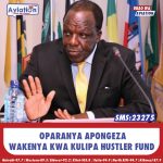 OPARANYA APONGEZA WAKENYA KWA KULIPA HUSTLER FUND