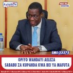 KESI DHIDI YA OKOTH OBADO YATUPILIWA MBALI