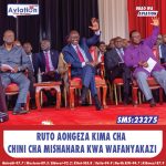 SERIKALI YATOA TAARIFA YA UCHUMI NA MAFURIKO