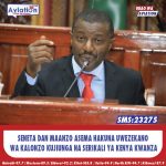 MAWAKILI LEMPAA NA GITAHI GICHUKI WAWASILISHA KESI MAHAKAMANI WAKITAKA ADEN DUALE AONDELEWE OFISINI