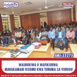 TAHADHARI KWA WANAO VUKA BARABARA BADALA YA KUTUMIA KIVUKIO