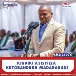 KINDIKI ASISITIZA KUTOBANDUKA MADARAKANI