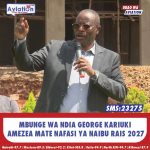 RUTO AMSUTA UHURU, ASEMA ANAPANGA KUMNG’OA MADARAKANI