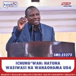 METHU: WANANCHI WAKO TAYARI KULINDA KURA ZAO