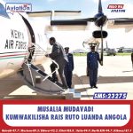 MUSALIA MUDAVADI KUMWAKILISHA RAIS RUTO LUANDA ANGOLA