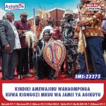 KINDIKI AMEWAJIBU WANAOMPINGA KUWA KIONGOZI MKUU WA JAMII YA AGIKUYU