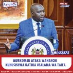 SAKAJA AONYA SHULE NAIROBI ZINAWEZA KUFUNGWA KWA SABABU YA EL NINO