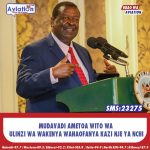 MUDAVADI AMETOA WITO WA ULINZI WA WAKENYA WANAOFANYA KAZI NJE YA NCHI