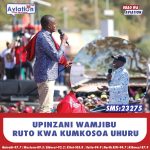 RUTO AMJIBU UHURU KUHUSU UCHAGUZI WA 2022