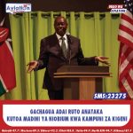 OMOLLO: RASILIMALI ZA UMMA ZIFIKIE WAKENYA BILA UBAGUZI