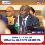 WANGA AMTAKA UHURU AACHE KUCHOCHEA WAKENYA KWA KAULI ZA 2022