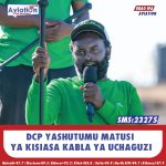 PKOSING AIBUA UTATA KWA KAULI KUHUSU UCHAGUZI WA 2027
