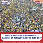 RUTO ASEMA UJENZI WA HOSPITALI YA KITALE UTAENDELEA