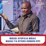 KANJA AONYA POLISI WANAOWANYANYASA UMMA
